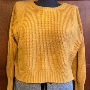 Mustard sweater